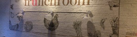 A Frunchroom wall painting