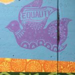 Equality design on a wall