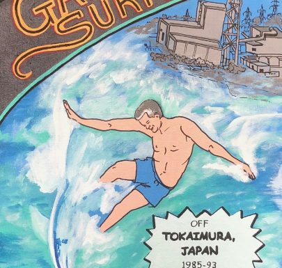 Gangsta Surfer painting