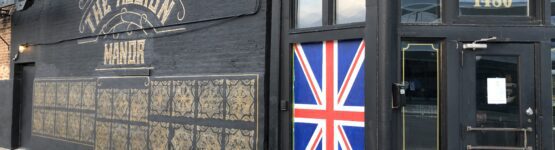 The Albion Manor painted wall